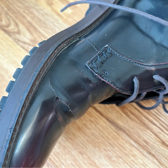 Zara lace up ankle boots - Picture 4 of 6